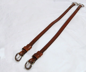 Western Leather Cross-under Straps
